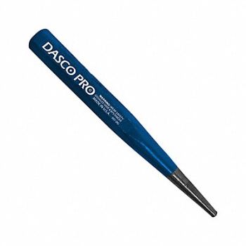 DASCO PRO Solid Punch 5/32 x 5-1/2 In Carbon Steel, 24A898