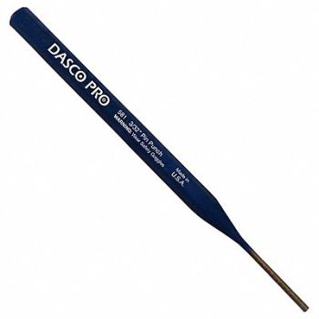 DASCO PRO Pin Punch 3/32 x 5-1/2 In Carbon Steel, 24A903