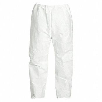 DUPONT Disposable Pants XL White PK50, 29EZ18