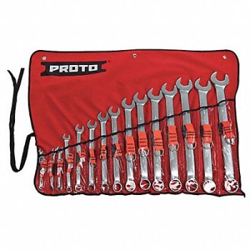 PROTO Combo Wrench St Steel Satin Stnrd Ofst, 24AJ70