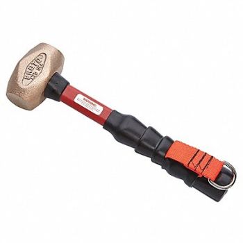 PROTO Tether Ready Nonsparking Sledge 3-3/4 lb, 24AK52