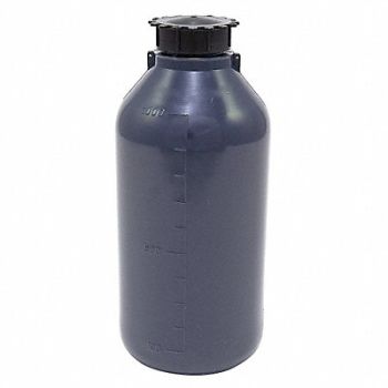 DYNALON Bottle 1000mL Plastic Narrow PK10, 24AM95