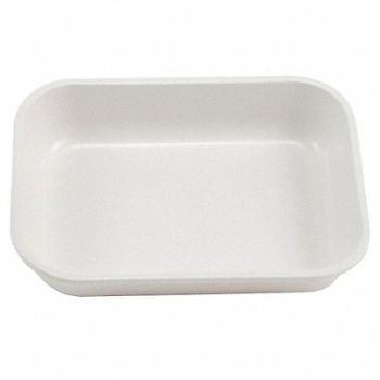 DYNALON Tray HIPS 4/5x5-9/10x7-9/10 In., 24AN09