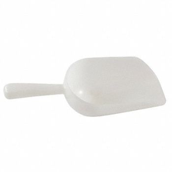 DYNALON Scoop Rounded HDPE 250mL White PK5, 24AN18