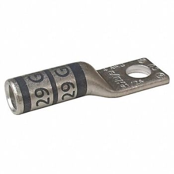GRAINGER APPROVED OneHoleLugCmprsnConn Long Gray 29, 24C320