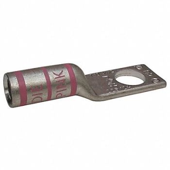 GRAINGER APPROVED OneHoleLugCmprsnConn Long Pink 42, 24C328