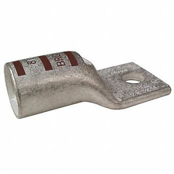 GRAINGER APPROVED OneHoleLugCmprsnConn Short Brown 87, 24C375