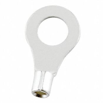 POWER FIRST Ring Terminal Bare 12 AWG 10 AWG PK50, 24C869