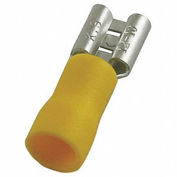 POWER FIRST Fem Disc with Cu Slv Tin Vinyl PK50, 24C907