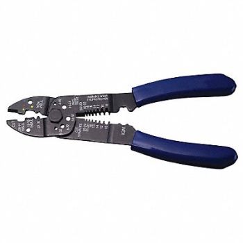 POWER FIRST Crimping Tool 6 Way 8 1/4 In, 24C969