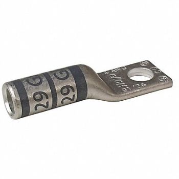 GRAINGER APPROVED OneHoleLugCmprsnConn Long Gray 29, 24C992