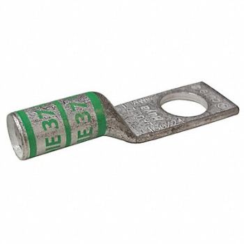 GRAINGER APPROVED OneHoleLugCmprsnConn Long Green 37, 24C999