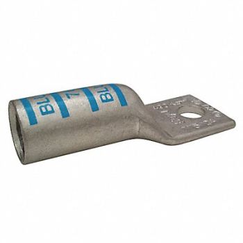 GRAINGER APPROVED OneHoleLugCmprsnConn Long Blue 76, 24D010