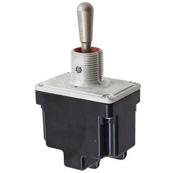 HONEYWELL Toggle Switch DPDT 10A @ 277V Screw, 24D417