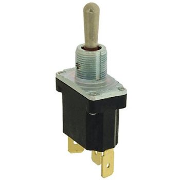 HONEYWELL Toggle Switch SPST 15A @ 277V QuikConnct, 24D429