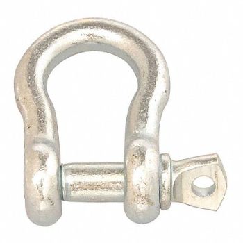 CAMPBELL 3/4In Screw Pin Anchor Shackle Zinc Pl, 24E788