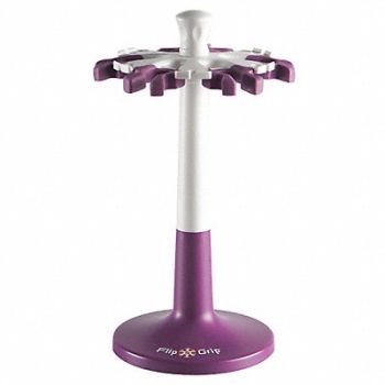 HEATHROW SCIENTIFIC Pipette Holder ABS/TPE Magenta, 24EN22