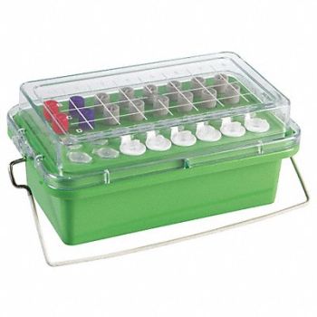 HEATHROW SCIENTIFIC Cooler Polycarbonate 0.5-2mL, 24EN25