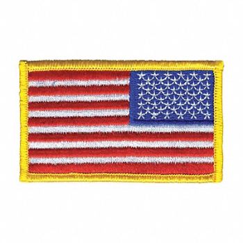 HEROS PRIDE Embroidered Patch U.S. Flag Full, 24GR25