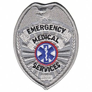 HEROS PRIDE Embrdrd Patch Emergency Medical Services, 24GR55