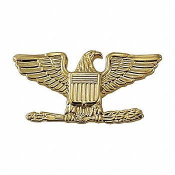 HEROS PRIDE Metal Rank Insignia Col. Eagle Gold PR, 24GT45