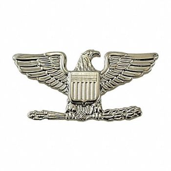 HEROS PRIDE Metal Rank Insignia Col. Eagle Nickel PR, 24GT46