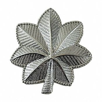 HEROS PRIDE Metal Rank Insignia Maj. Leaf Nickel PR, 24GT62