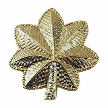 HEROS PRIDE Metal Rank Insignia Maj. Leaf Gold PR, 24GT63
