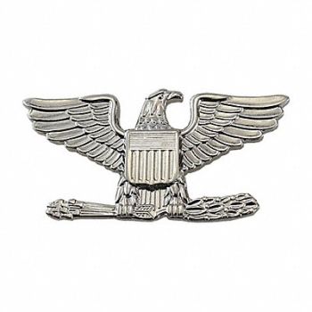 HEROS PRIDE Metal Rank Insignia Col. Eagle Nickel PR, 24GT66