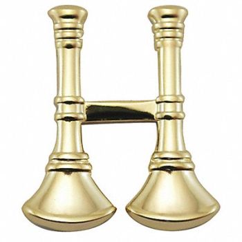 HEROS PRIDE Metal Rank Insignia Fire Bugles Gold PR, 24GT75