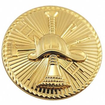 HEROS PRIDE Metal Rank Insignia Fire Discs Gold PR, 24GT85