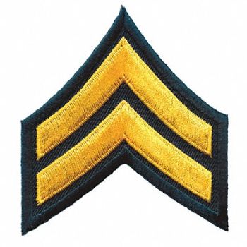 HEROS PRIDE Embrdrd Patch CPL Summer Gold on Blck PR, 24GT99
