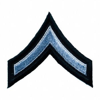 HEROS PRIDE Embrdrd Patch PFC Medium Grey on Blck PR, 24GU10