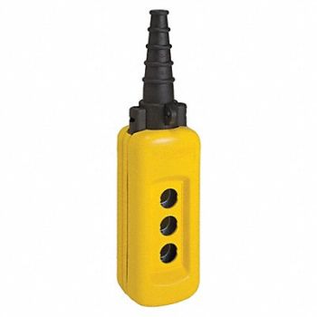 SCHNEIDER ELECTRIC Pendant Enclosure 22mm Hole Size 3 Holes, 24J875