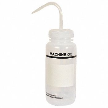 LAB SAFETY SUPPLY Wash Bottle 500mL Standard Spout PK6, 24J914