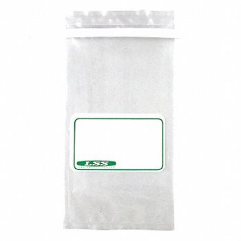 LAB SAFETY SUPPLY Sampling Bag Write-On 18 oz PK500, 24J923