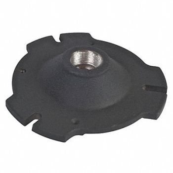 GUARDIAN EQUIPMENT Cast Aluminum Floor Flange, 24JT48