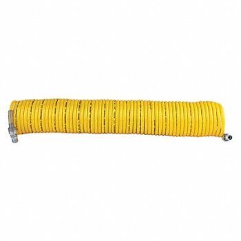 GUARDAIR Recoil Hose Nylon Steel 50 ft L, 24JV41