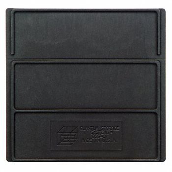QUANTUM STORAGE SYSTEMS Divider 5 3/8 in Black 6 PK6, 24K172