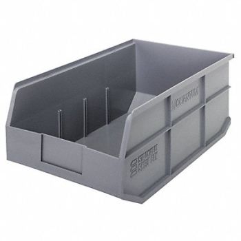 QUANTUM STORAGE SYSTEMS G7050 Shelf Bin Gray Polypropylene 7 in, 24K204