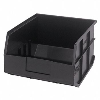 QUANTUM STORAGE SYSTEMS G7044 Shelf Bin Black Polypropylene 7 in, 24K219