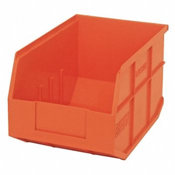 QUANTUM STORAGE SYSTEMS G7043 Shelf Bin Orange Polypropylene 7 in, 24K239