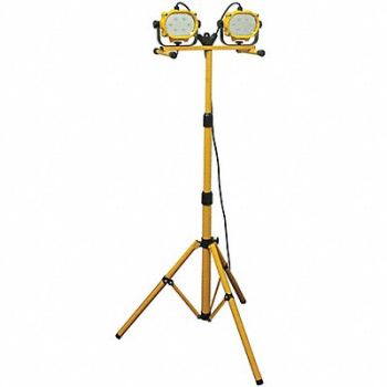 LUMAPRO Temp Job Site Light Corded 1200lm LED, 24K354