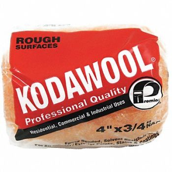 PREMIER Roller Cover 4 L 3/4 Nap Polyester/Wool, 24K679