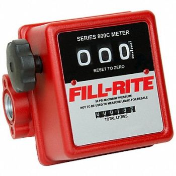 FILL-RITE Meter Liters, 24KJ10