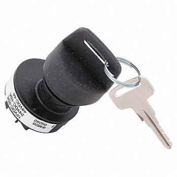 HONEYWELL MICRO SWITCH Key Switch Off/On, 24M952