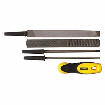 STANLEY Hand File Set American 5 Pieces, 24N379
