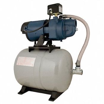 FLINT WALLING Well Jet Pump System 3/4 HP 14 gal tank, 24PR58