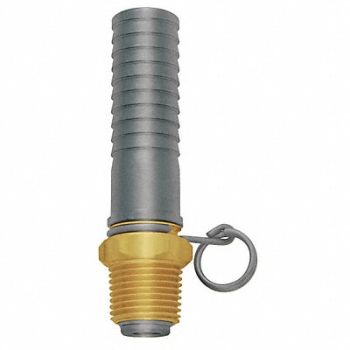 SANI-LAV Swivel Hose Adapter Brass 5/8 x 1/2, 24PR68