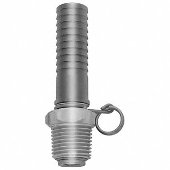 SANI-LAV Swivel Hose Adapter SS 5/8 x 1/2, 24PR69